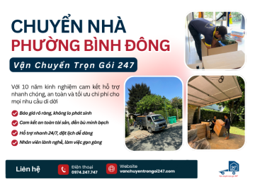 Chuyển nhà Phường Bình Đông