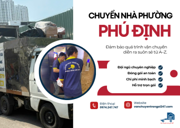 Chuyển nhà Phường Phú Định