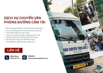 Dịch vụ chuyển văn phòng đường cấm tải