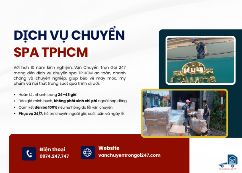Dịch vụ chuyển spa TPHCM 