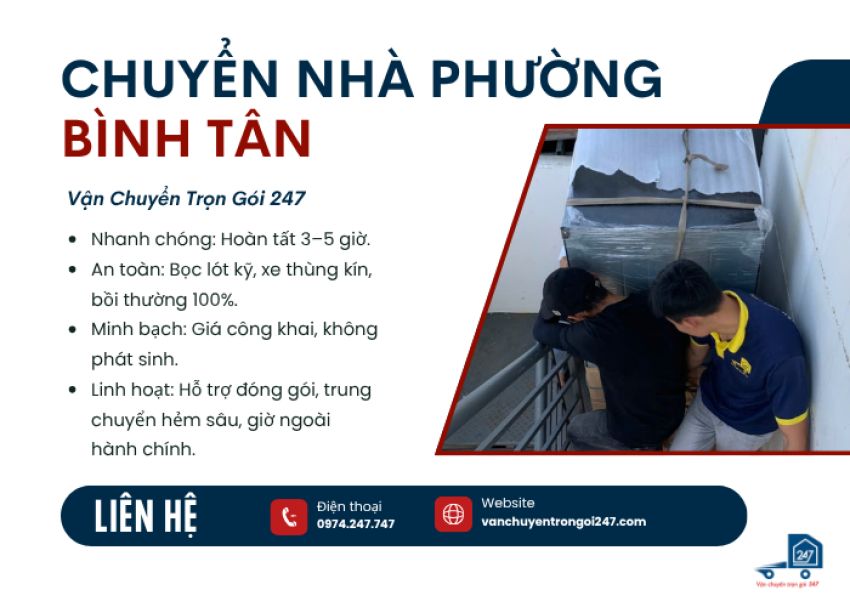 Chuyển nhà Phường Bình Tân
