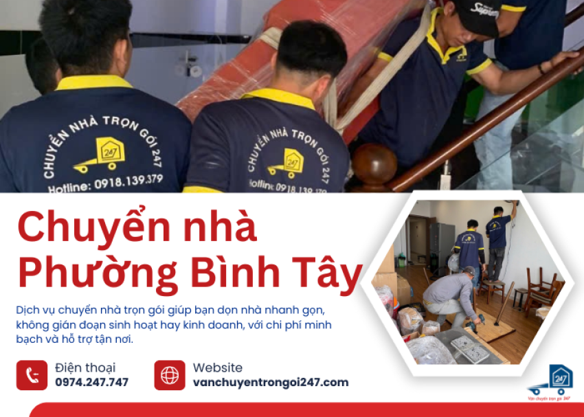 Chuyển nhà Phường Bình Tây