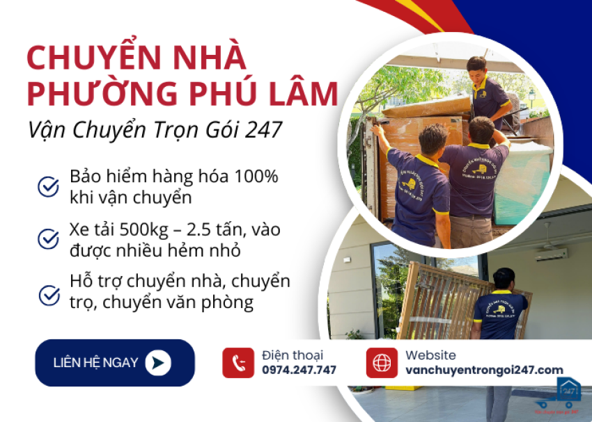 Chuyển nhà Phường Phú Lâm