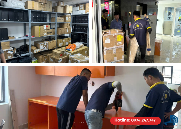Chuyển showroom trọn gói