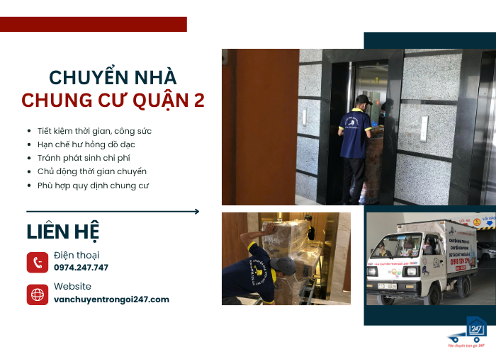 Chuyển nhà chung cư Quận 2