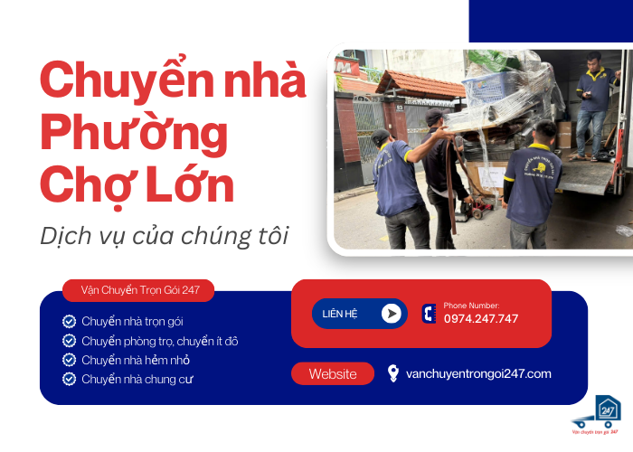 Chuyển nhà Phường Chợ Lớn
