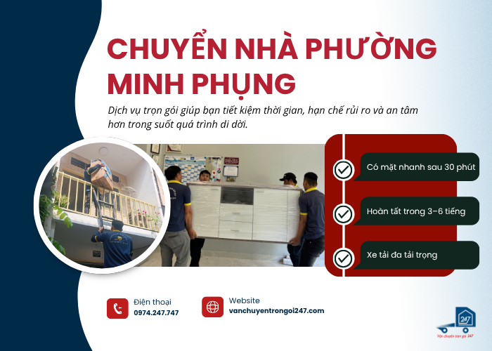 Chuyển nhà Phường Minh Phụng