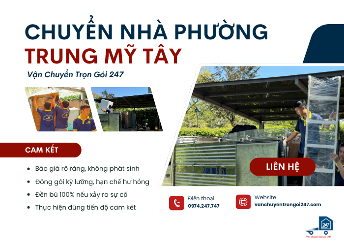 Chuyển nhà Phường Trung Mỹ Tây