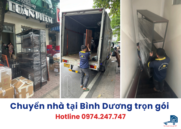 Chuyển nhà tại Bình Dương trọn gói