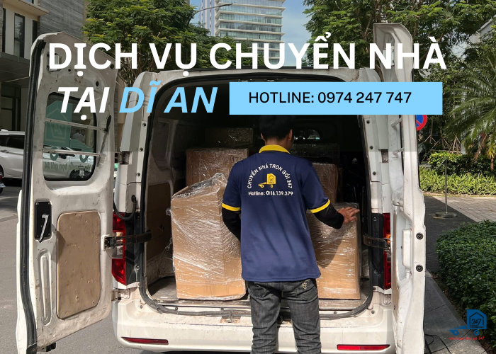 Dịch vụ chuyển nhà tại Dĩ An