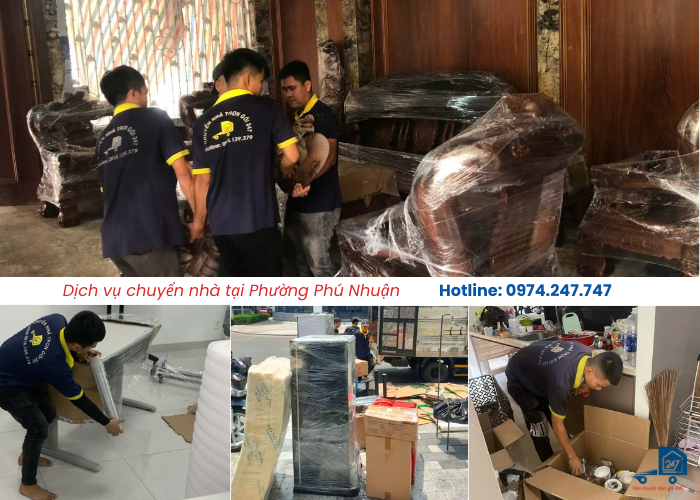 Dịch vụ chuyển nhà trọn gói tại Phường Phú Nhuận