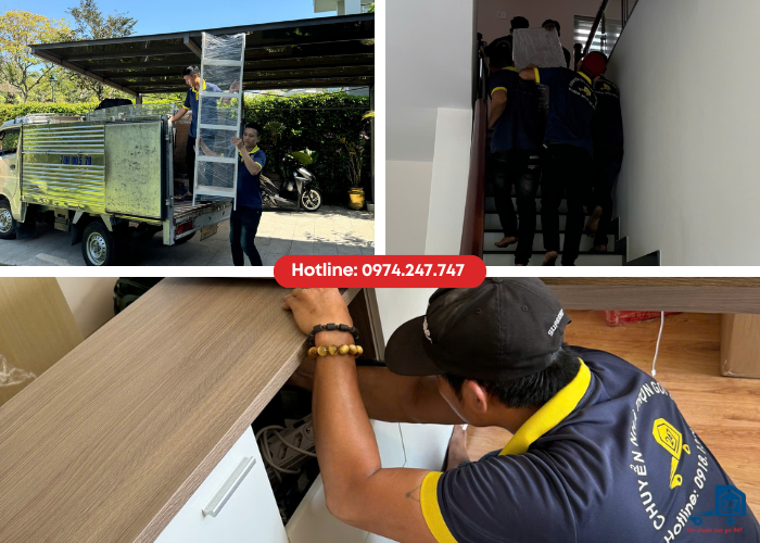 Dịch vụ chuyển nhà trọn gói tại Phường Phú Thọ