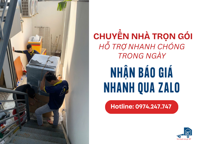 Liên hệ chuyển nhà tại Phường Bình Tây