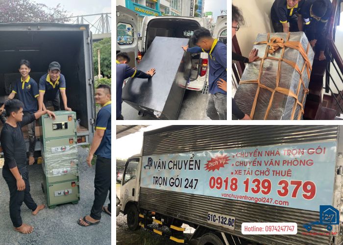 Vận Chuyển Trọn Gói 247 cam kết không phát sinh chi phí, bồi thường 100% giá trị tài sản