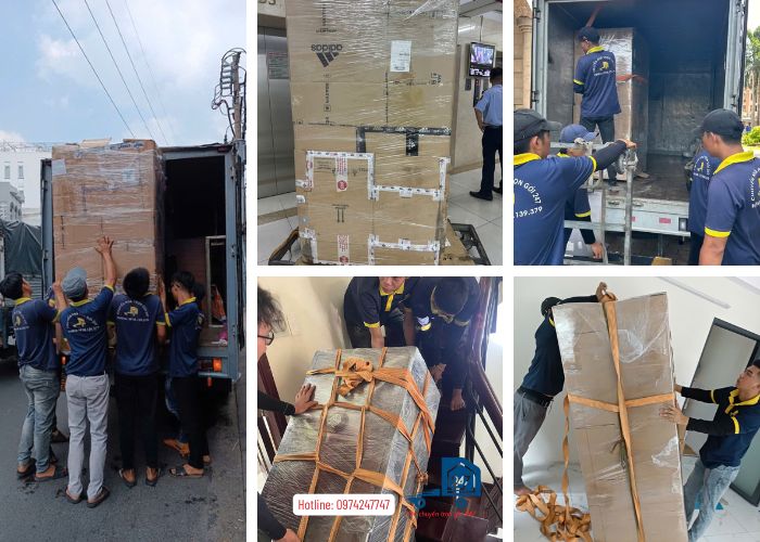 Dịch vụ vận chuyển tủ lạnh side by side tại HCM chuyên nghiệp