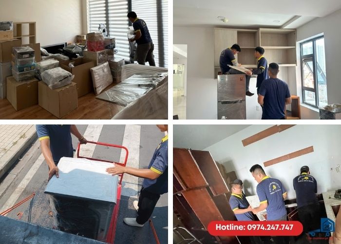 Vận chuyển văn phòng chuyên nghiệp